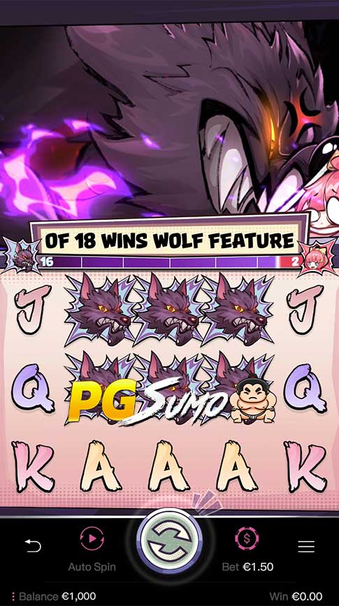 หนูน้อยปะทะหมาป่า-pg-slot