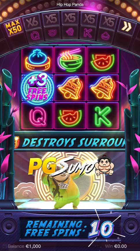 ฮิปฮอปแพนด้า pg slot